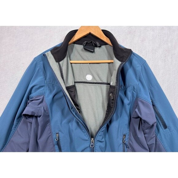 Marmot Approach Jacket Blue Full Zip Softshell Lined M 8064-3-K Men's Small S - Picture 5 of 12